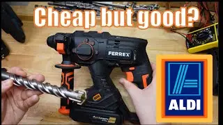 Aldi ferrex rotary hammer: how crap is it?