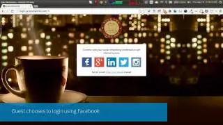 Jaze Cloud Wifi - Social Login Demo