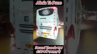 Akola pune bus 🚌 2604 #shortfeeds #travel #driver #coach #viral #ytshorts #shorts #travelblog #bus