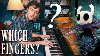 Playing the Opening Melody in Greenpath [Hollow Knight Piano Collections]