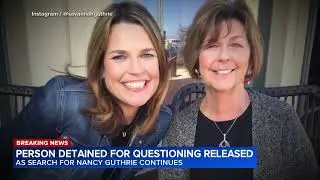 Man detained in Guthrie case released after questioning