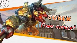 Sobek Support: HARD CARRYING THE ENTIRE GAME AS SUPPORT! - Smite | Mattypocket