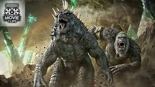 Godzilla x Kong: The New Empire HOLLOW EARTH Fight Scene 🤯👀🤯