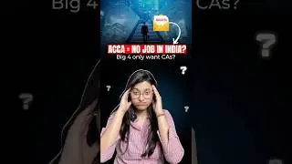 ACCA vs CA in India | Truth About Job Opportunities | Avishi Khatri