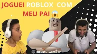 JOGUEI ROBLOX COM MEU PAI 😱 | Mapa O PROFESSOR