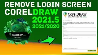 how to remove or disable coreldraw 2021 v 23.5 - login screen problem