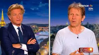 Jancovici live on the 8 PM news says what no politician dares to say about the Climate