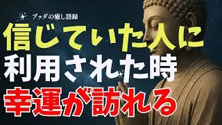 【因果応報】信じていた人に利用された時、最高の幸運が訪れる理由。ブッダが説く「奪われた分だけ徳が貯まる」仕組み