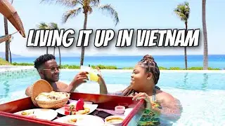 Travel Vlog | Floating Breakfast | A Day At The Spa | Poolside Chilling | Fusion Resort | Vietnam