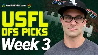 Week 3 USFL DraftKings Picks | Week 3 USFL DFS & Fantasy Football Preview