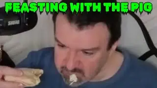 DSP DISGUSTINGLY Stuffs His Face With Tacos & Burritos, Feasting With The Pig