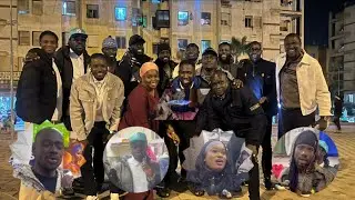 Niankou et son gr renc les SN résidant à Sd Maarouf afin de préparer le comedy show prévu le 15 jan