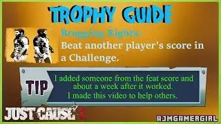 Just Cause 3 BRAGGING RIGHTS TROPHY GUIDE (with broken Leaderboard)