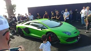 Cars Accelerating-Sunset GT September 2018  Parker(Vehicle Virgins), Ford GT, 918, DBS Superleggera