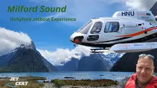 Milford Sound by Helicopter & Jet boating the Hollyford River with Guided Walks New Zealand