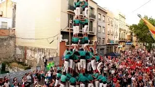 Castellers de Vilafranca - Assaig de 4d10fm fins a sisens