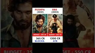 Pushpa vs RRR Box Office Collection Allu Arjun vs Ram Charan and Jr NTR 🔥