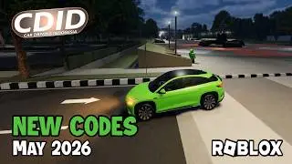 Roblox Car Driving Indonesia NEW CODES May 2026