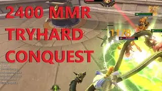 TRYHARD SCYLLA MID 2400 MMR RANKED CONQUEST - Ranked 5v5 Conquest - SMITE