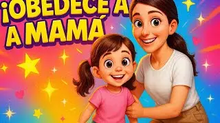 Canci&oacute;n Infantil para Obedecer a Mam&aacute; 👩&zwj;👧✨ M&uacute;sica Educativa para Ni&ntilde;os | Animaci&oacute;n Estilo Pixar