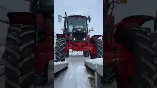 Выгрузка МТЗ 82.3 #mtz #tractor
