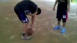 Funny basketball challenge (bloopers)!! MUST WATCH AND TRY!!