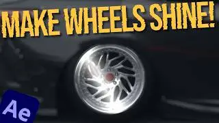 Make Your Wheels Shine ⚡ Light Sweep Effect (After Effects Tutorial)