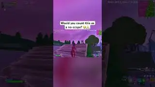 But there&rsquo;s no scope!? 😭☠️ #fortnite #fortniteclips #fortnitefunny