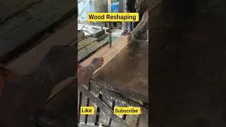 Wood reshaping in normal speed #shorts #shortsfeed #wood #woodworking #trending #viralvideo #machine