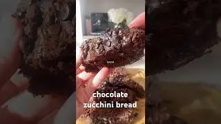 Шоколадный кабачковый хлеб 🍫:  