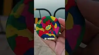 Super fun bouncing bowl, throw it out and it will fly back!  fly as high as a three-story building.