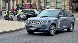 Secret Royal Convoy SPOTTED! Heavy Security Follows Close Behind
