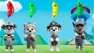 Paw Patrol Color Memory Challenge 🎨🐾 | Kids Learning Game