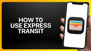 How To Use Express Transit With Apple Wallet 2025! Tutorial