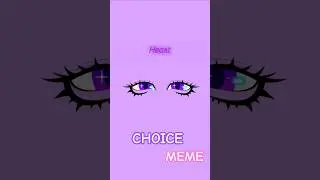 Choice Eye Art Challenge: Which eye describes you? / CHOICE meme trend #art #creative #shorts