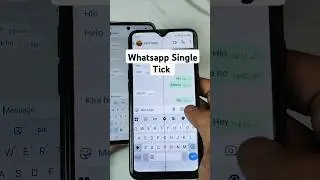 WhatsApp Me Sirf Single Tick Kaise Dikhaye? ✅ | Double Tick Kaise Hide Kare Setting Trick! 🔒📱