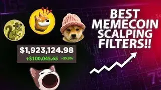 The Pumpfun Axiom SCALPING STRATEGY Filters that MADE me OVER 2500 SOL!!!!!!! 91% Win Rate!