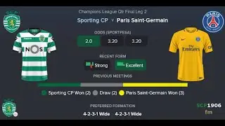 #277 23-24 Champions League - Quarter Final Leg 2, SPORTING vs Paris Saint-Germain