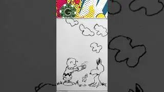 Flash of Art (proof of concept) #lookingback #movingforward #peanuts #snoopy #comicstriphistory
