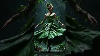 The Magic of Dancing Leaves.The Ending Will Surprise You!😲 #magic #gadgets #shorts #danceshorts