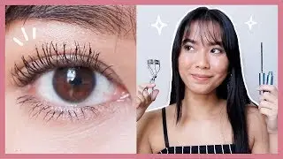 how i apply mascara! how to make lashes longer + fuller