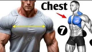 7 Best Exercises for Bigger Chest Workout at Gym #like #subscribe 