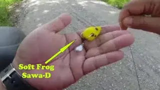 Casting Haruan Guna Soft Frog Sawa-D