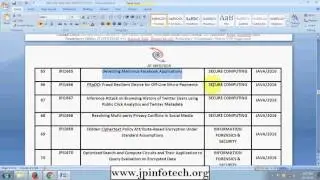 ieee projects on secure computing