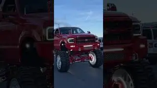 Lifted Ford Powerstroke Diesel Truck SEMA 2023 #truck #sema