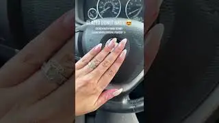 I did it 😏#haileybiebernails #glazeddonutnails #frenchmanicure #nailtrends #summernails #haileybiebe