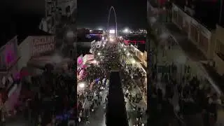 Avenida Revoluci&oacute;n en Tijuana Baja California M&eacute;xico. Noche de Halloween 2024