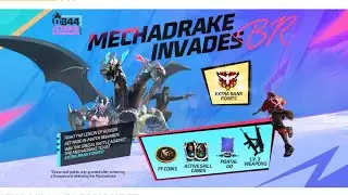 MECHADRAKE INVADES: EXTRA RANK POINT IN OB44 | FF NEWS #video #freefirenewevent #ob44 #ffnews #event