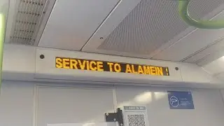 Объявления на линии метро Alamein Via Loop