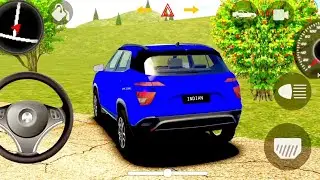 New Indian Cars: Suzuki Creta SUV Driving in Village Gadi Wala Game Car Game Android Gameplay #new 